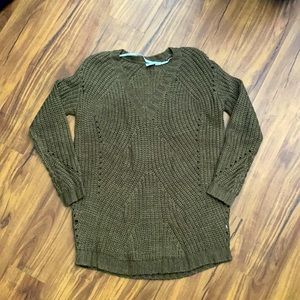 Somedays Lovin chunky knit sweater tunic XS